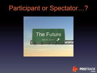 Participant or Spectator…?
 