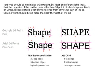 10 criteria for a successful ad | PPTX