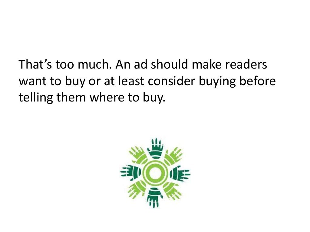 10 Criteria For A Successful Ad