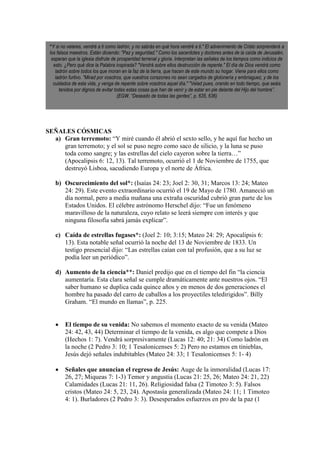 10/23 – ¿Cuándo volverá Jesús? – CURSO BÍBLICO – LA BIBLIA HABLA | PDF