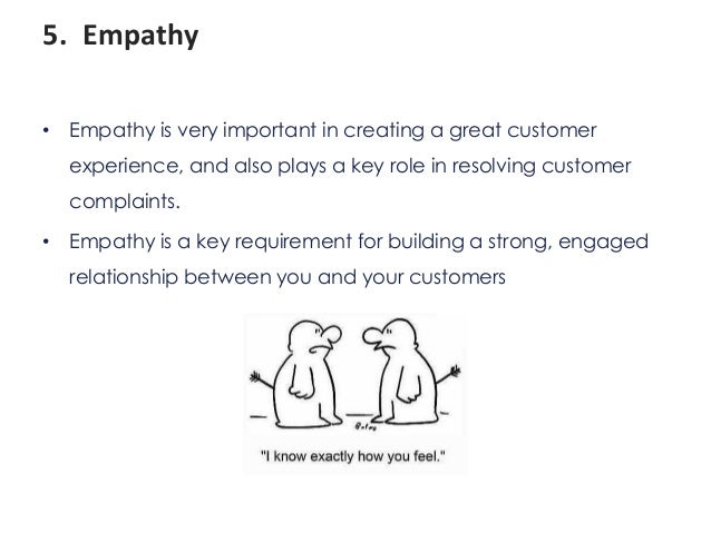 strong customer service skills