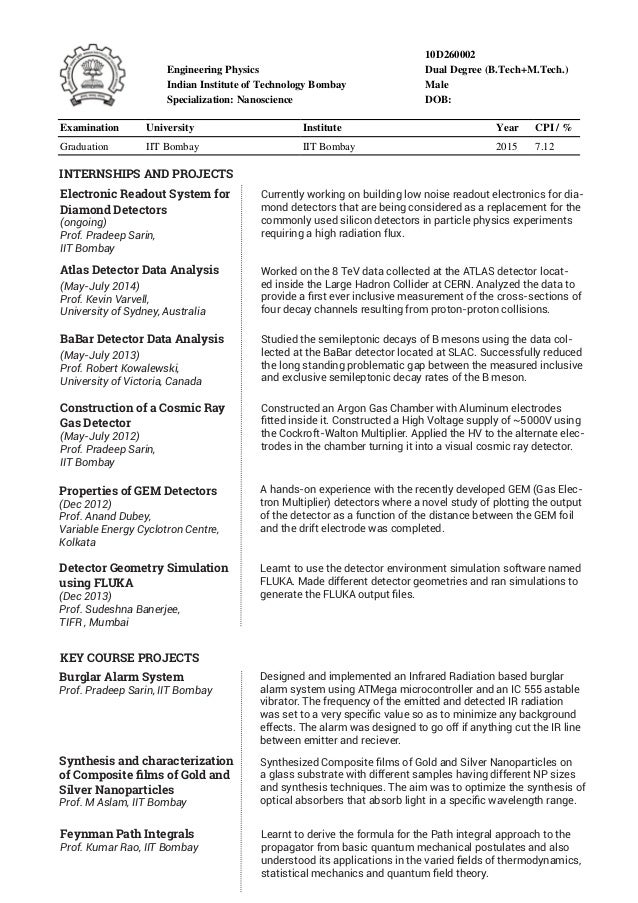 physics resume sle india resume physics resume sle india resume