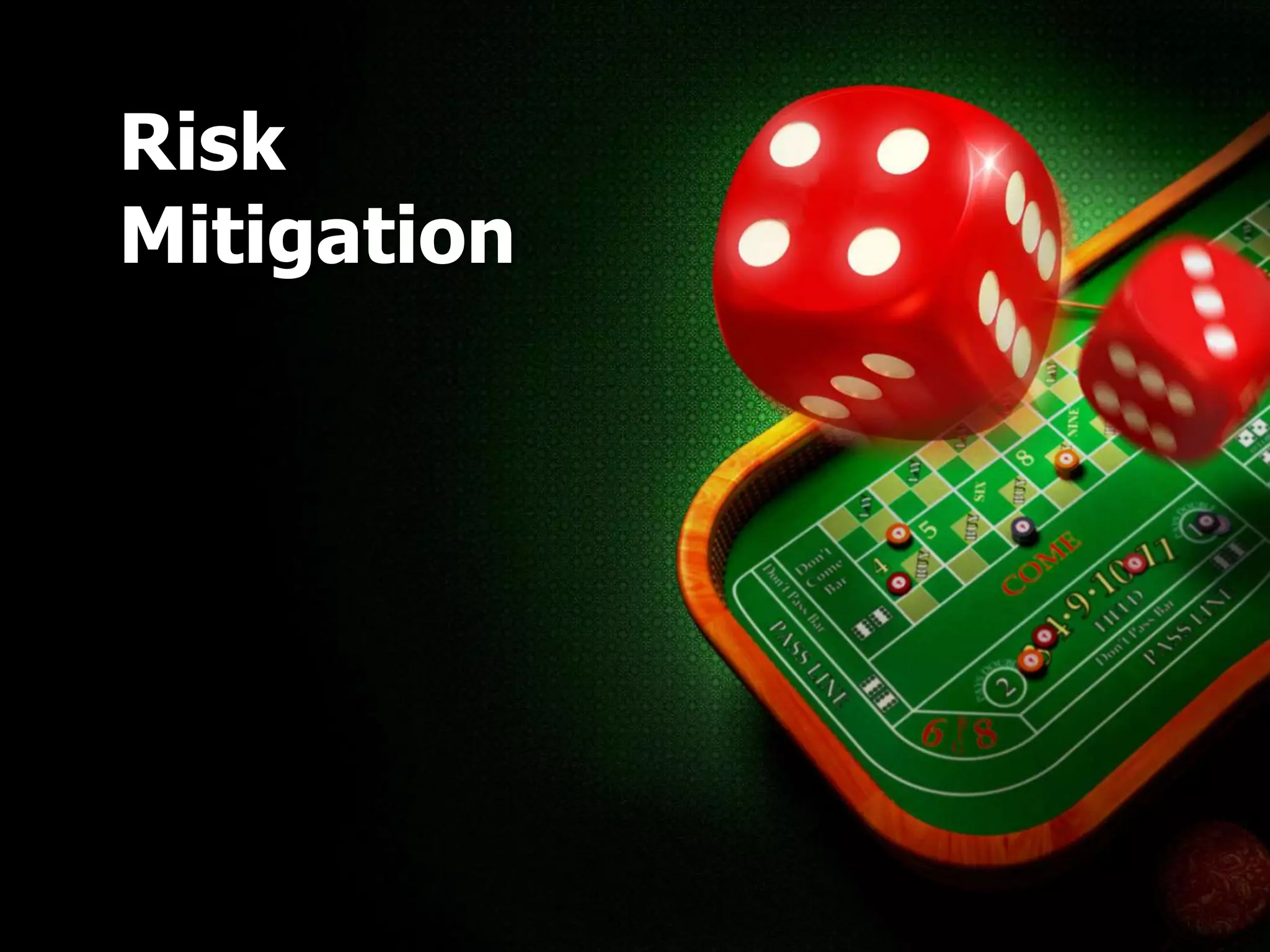 Risk
Mitigation
 