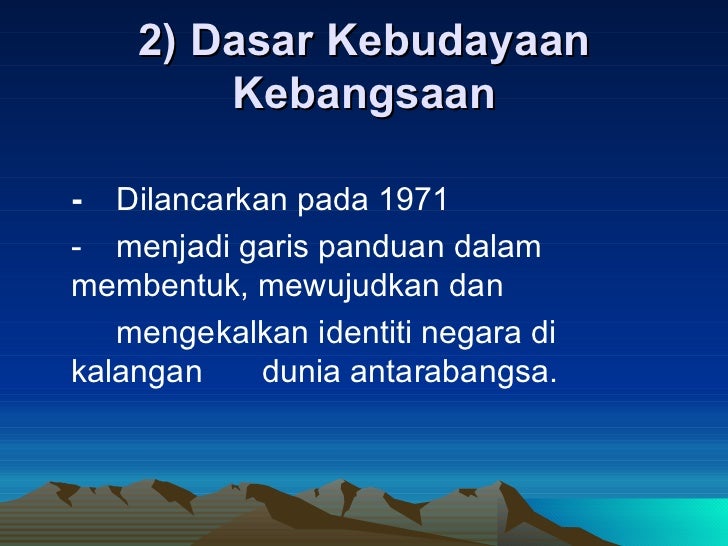 (10) dasar dasar kerajaan malaysia