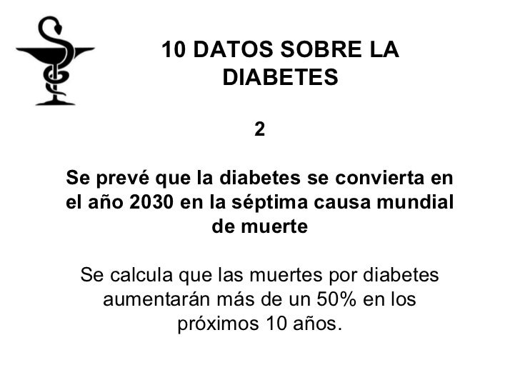 10 datos sobre la diabetes 10 datos sobre la diabetes