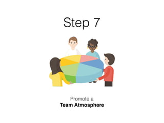 Step 7
Promote a
Team Atmosphere
 