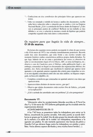 10 de marzo. unidade didáctica