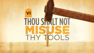 The 10 Commandments of Presentation Design | PPTX