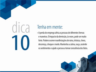 10 DICAS - SAIBA COMO DEMITIR BEM