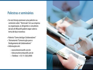 10 DICAS - SAIBA COMO DEMITIR BEM