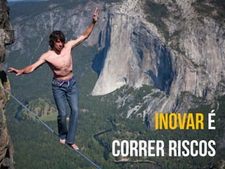 DISRRUPTIVA

EVOLUTIVA

Concorrência
Cara
Oportunista
Invenção
Difícil aceitação Problemas reais

 