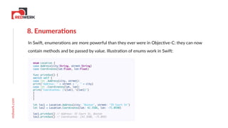 Objective-C vs Swift: 10 Differences | PPT
