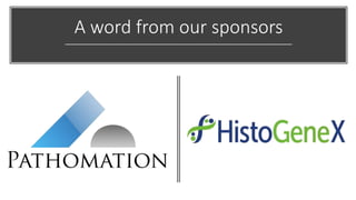 A word from our sponsors
 