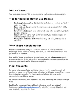 10 DIY Scale Models Every Architecture Student Should Try.pdf