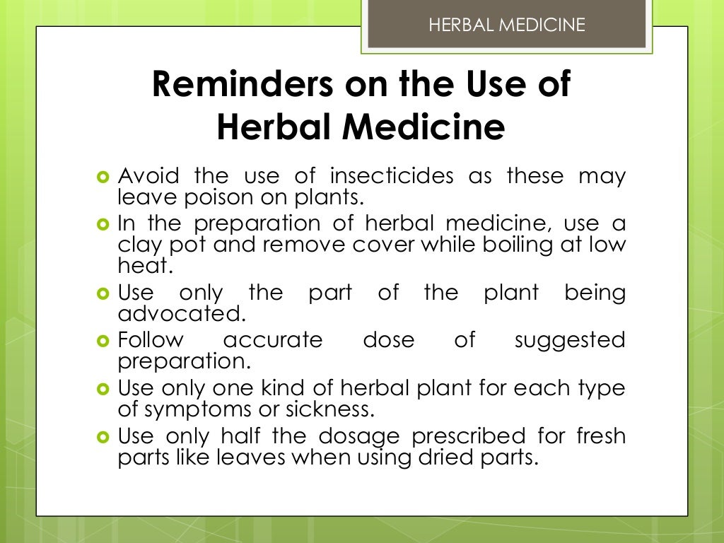 10 DOH Approved Herbal Medicine