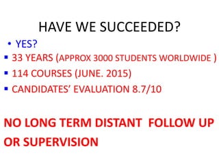 Albert Singer - E-learning and distance learning. How we supervise it | PDF