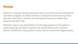 10 Educational Apps | PPTX