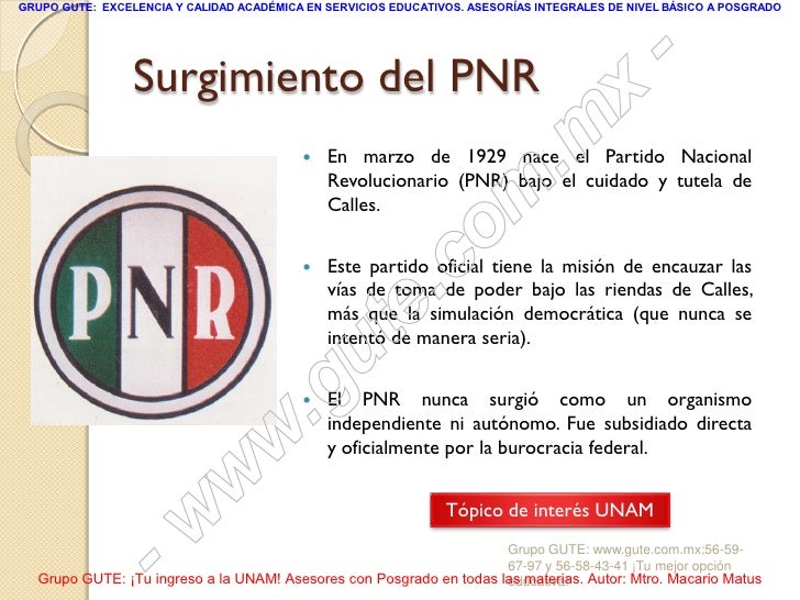 10 El Confuso Periodo Pos Revolucionario