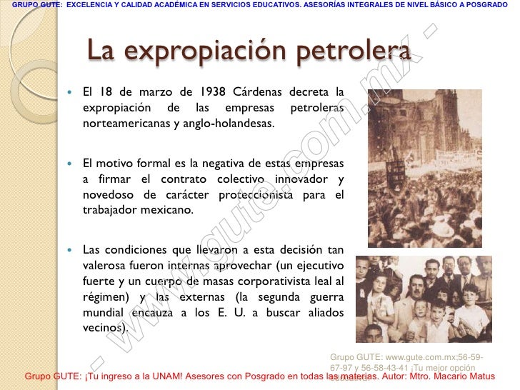 Reseña Historica Del 18 De Marzo Expropiacion Petrolera