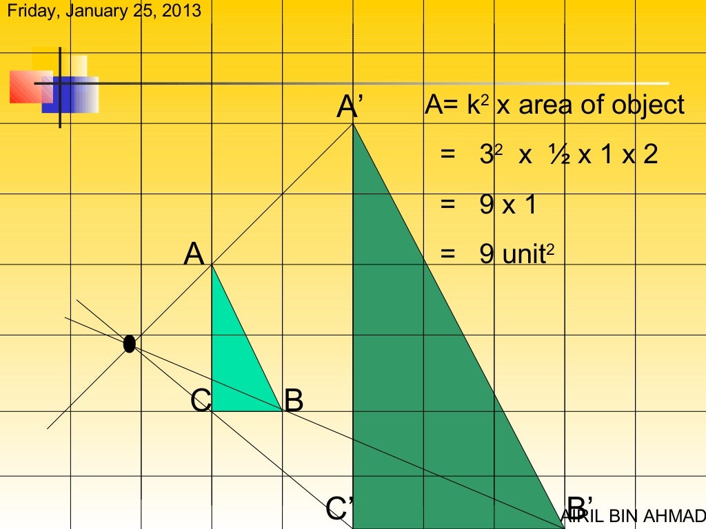 NOTE MATH FORM 3 10 enlargement