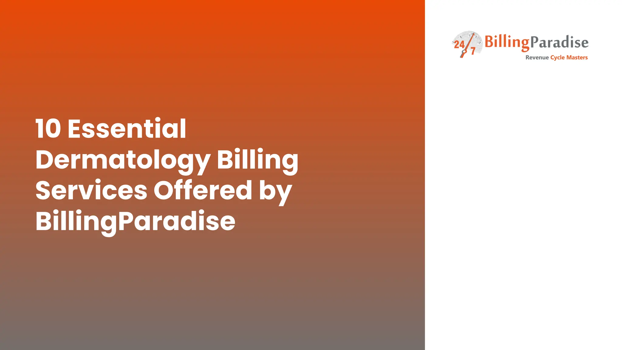 10 Essential Dermatology Billing Services Offered by BillingParadise.pdf