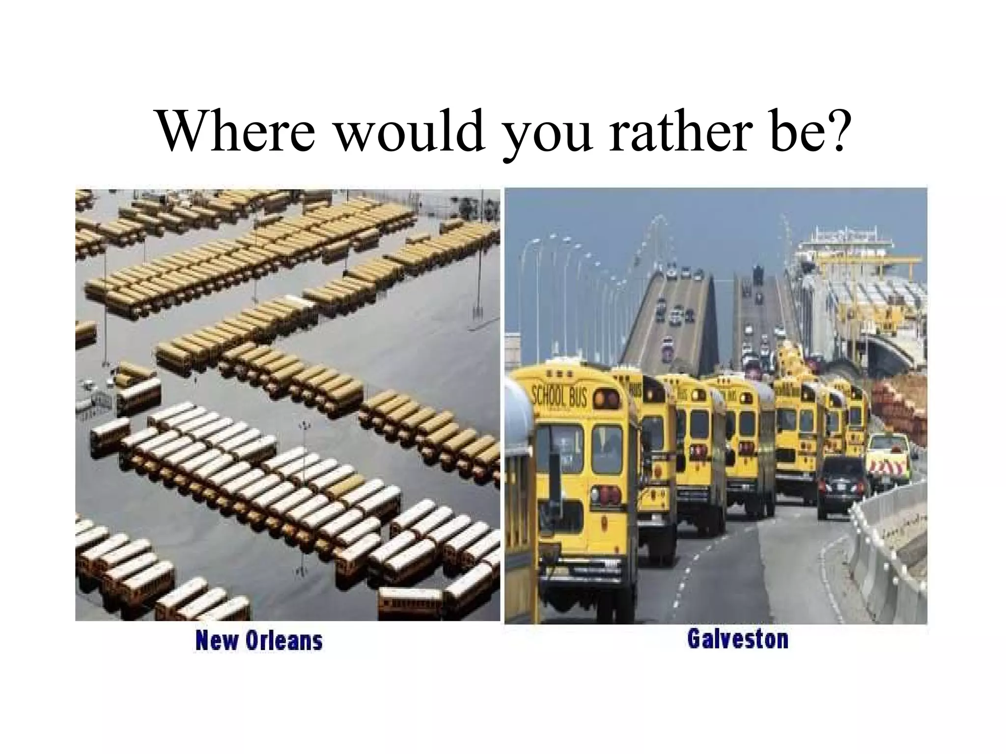 Where would you rather be? 
