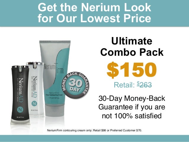 Nerium discount coupons