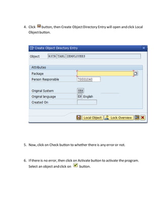 Project Report on SAP | DOCX