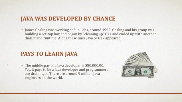 10 facts about java programming language | PPT