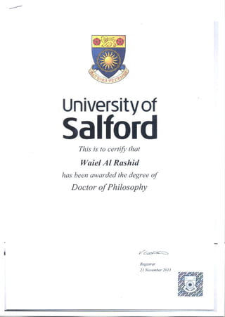 Doctor of Philosophy