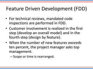 Feature Driven Development | PDF | Programming Languages | Computing