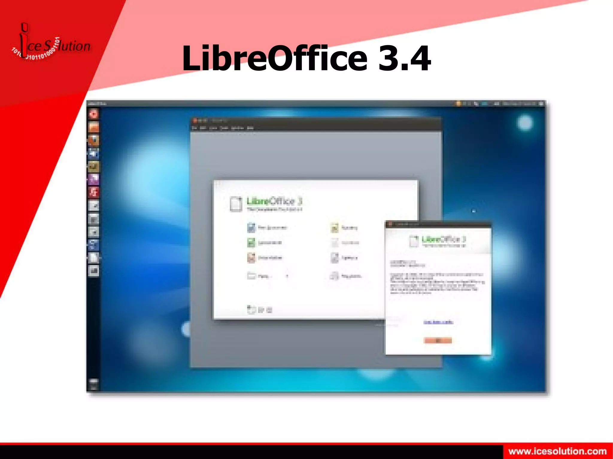LibreOffice 3.4 