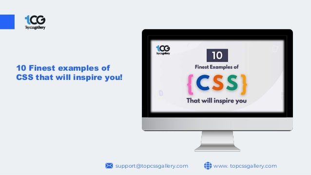 10 finest examples of css that will inspire you