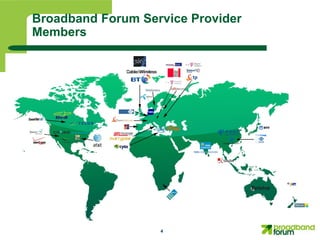 Broadband Forum Service Provider
Members




                   4
 
