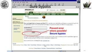 1st semester 2021-2022
www.dadda.it roberto@dadda.it
Sure bypass
Prevent error
where possible!
Secure bypass
144
 