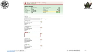 1st semester 2021-2022
www.dadda.it roberto@dadda.it 150
 