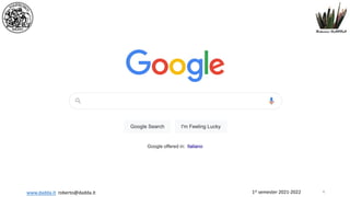 1st semester 2021-2022
www.dadda.it roberto@dadda.it 4
 