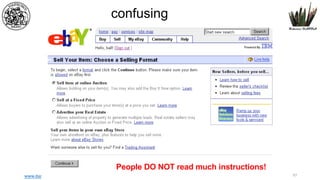 1st semester 2021-2022
www.dadda.it roberto@dadda.it
confusing
People DO NOT read much instructions!
97
 