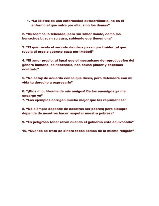 10 frases célebres de voltaire PDF