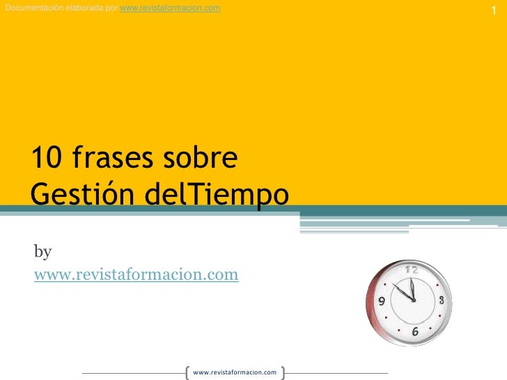 10 frases sobre gestion