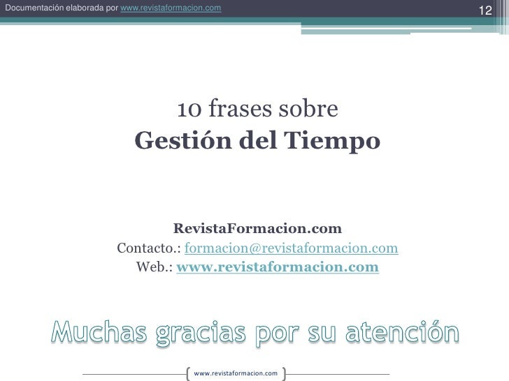 10 frases sobre gestion