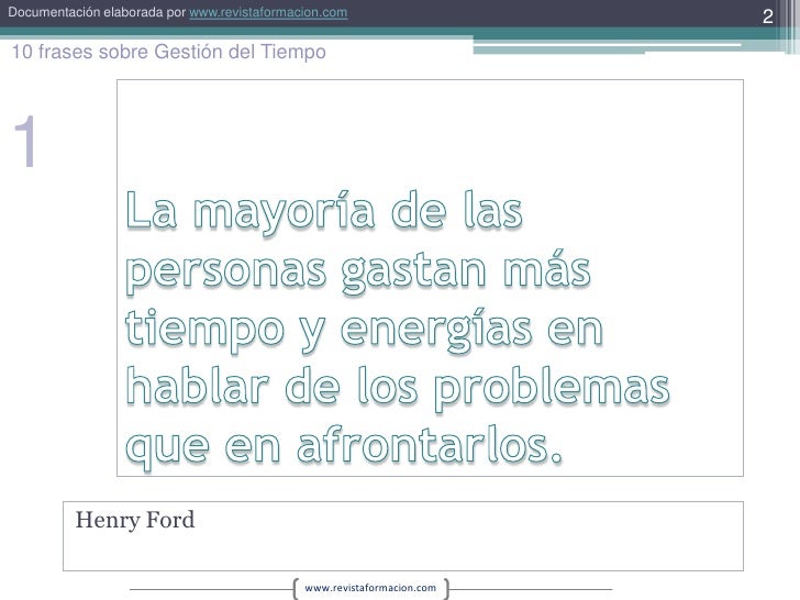 10 frases sobre gestion