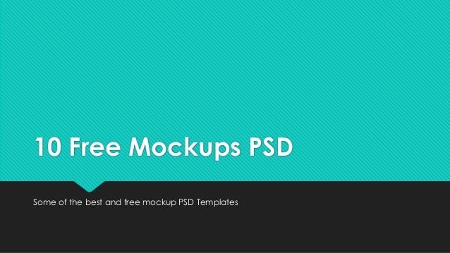 Download 10 free psd mockups