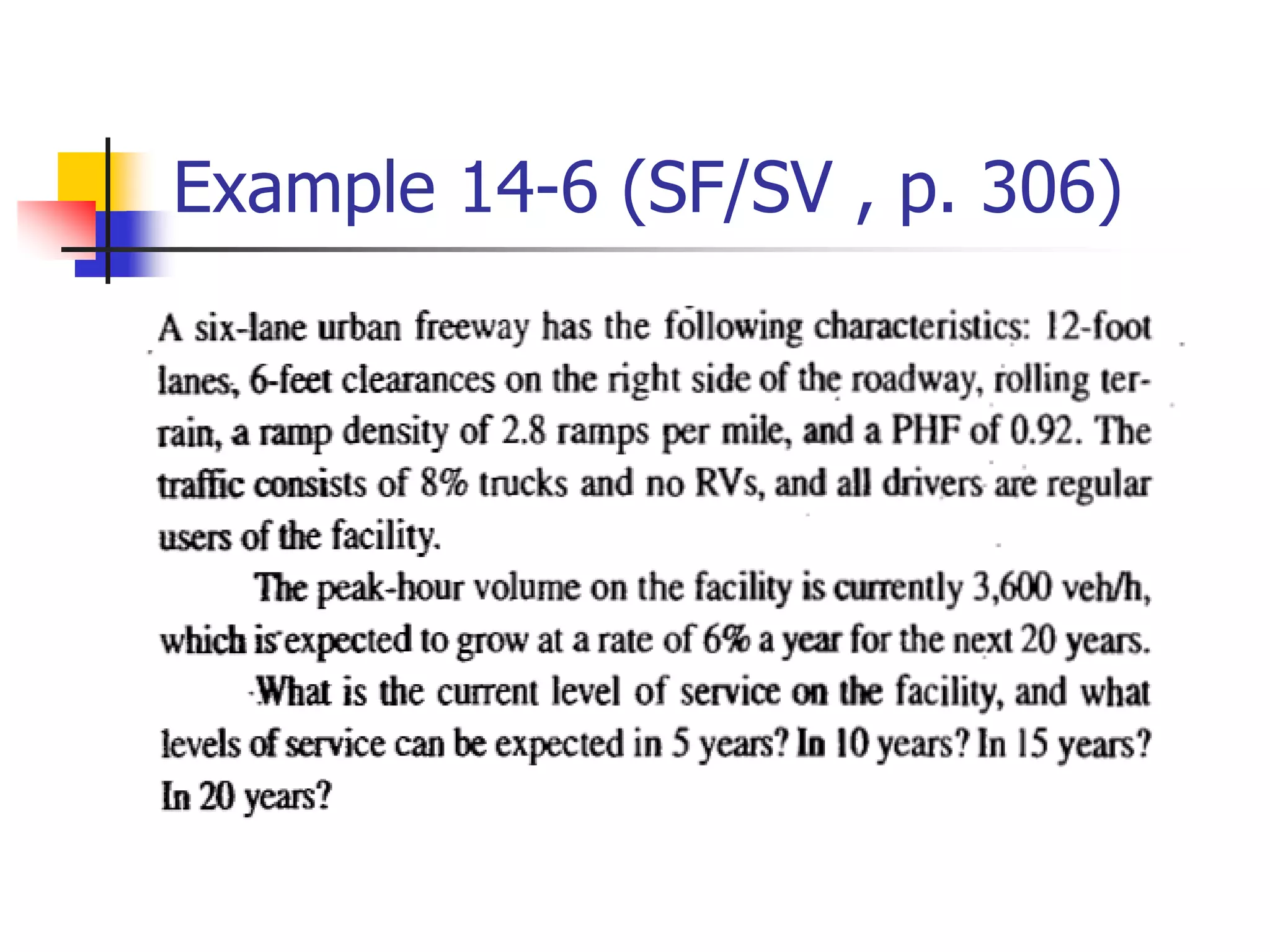 Example 14-6 (SF/SV , p. 306)
 