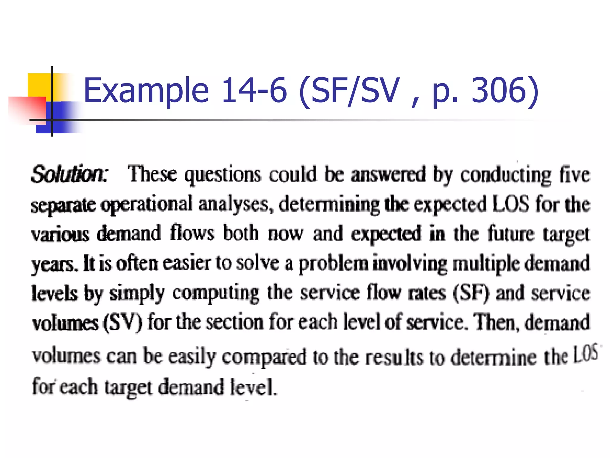 Example 14-6 (SF/SV , p. 306)
 