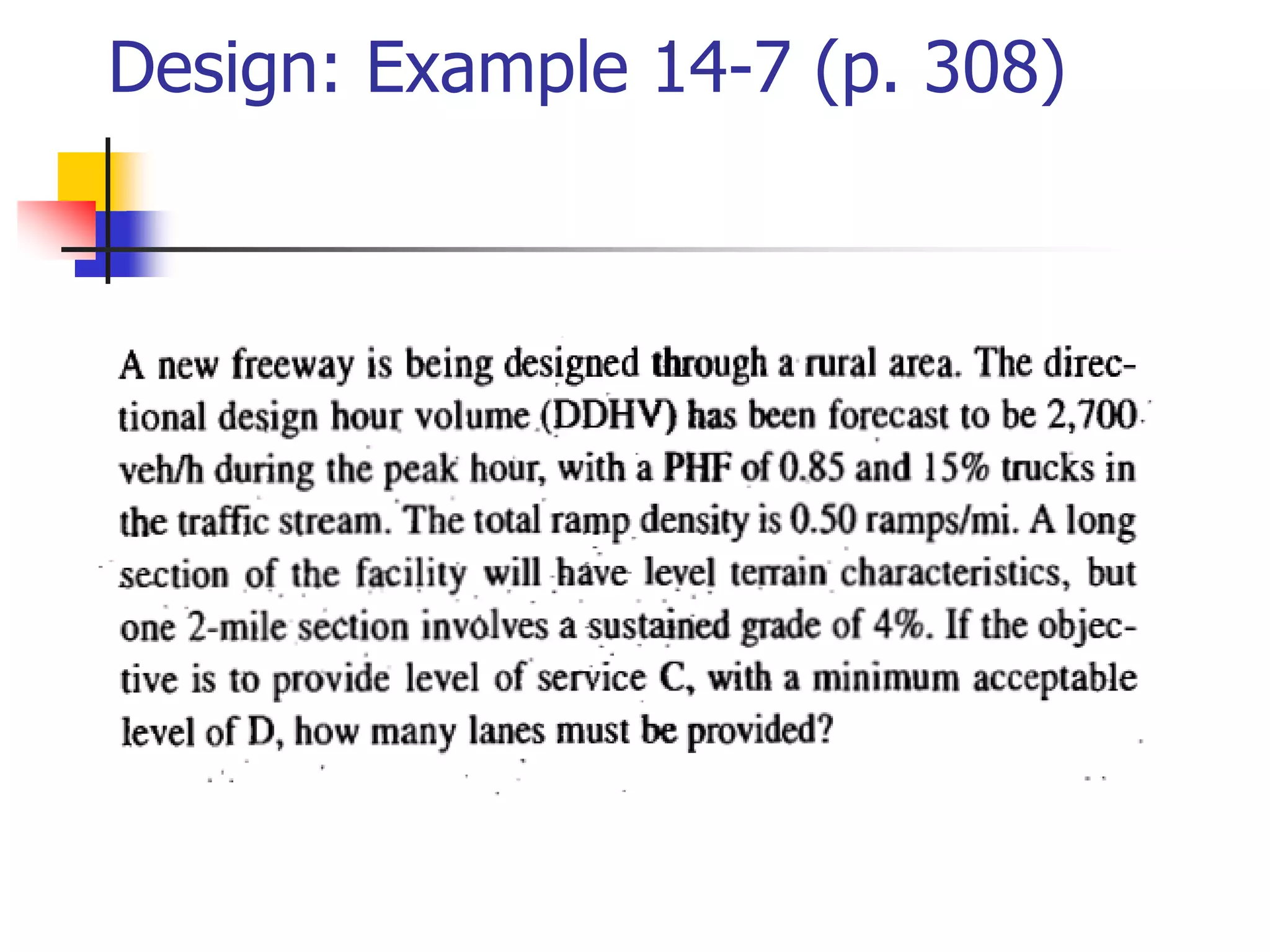 Design: Example 14-7 (p. 308)
 