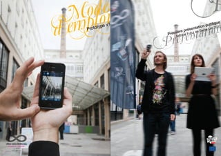 Photo-benjaminboccas.com
Villes sans limite
Mode
d’emploiPrototype v1
villes-sans-limite.org
urbanisme collaboratif
by UFO
with UBISOFT
Première présentation publique
festival Futur en Seine juin 2011
Présentation
P
FEDER
 