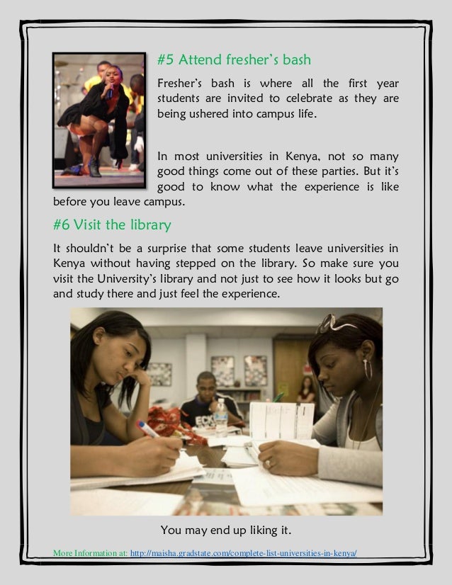 10 Fun Things you must do while Studying in Universities in Kenya