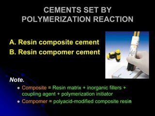 glass ionomer Metal-Modified GIC Resin-Modified GIC dental material | PPS