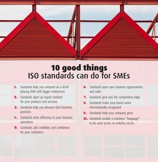 10 good things of ISO | PDF
